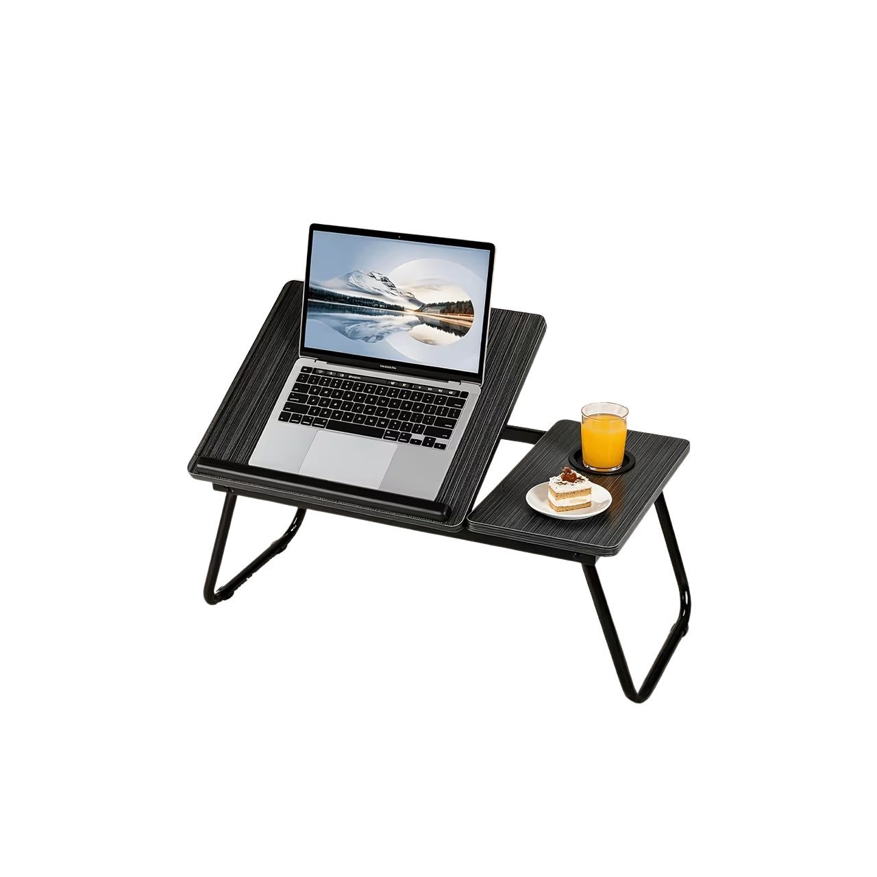Folding Laptop Table Stand Bed Tray Sofa Lap Portable Computer Desk