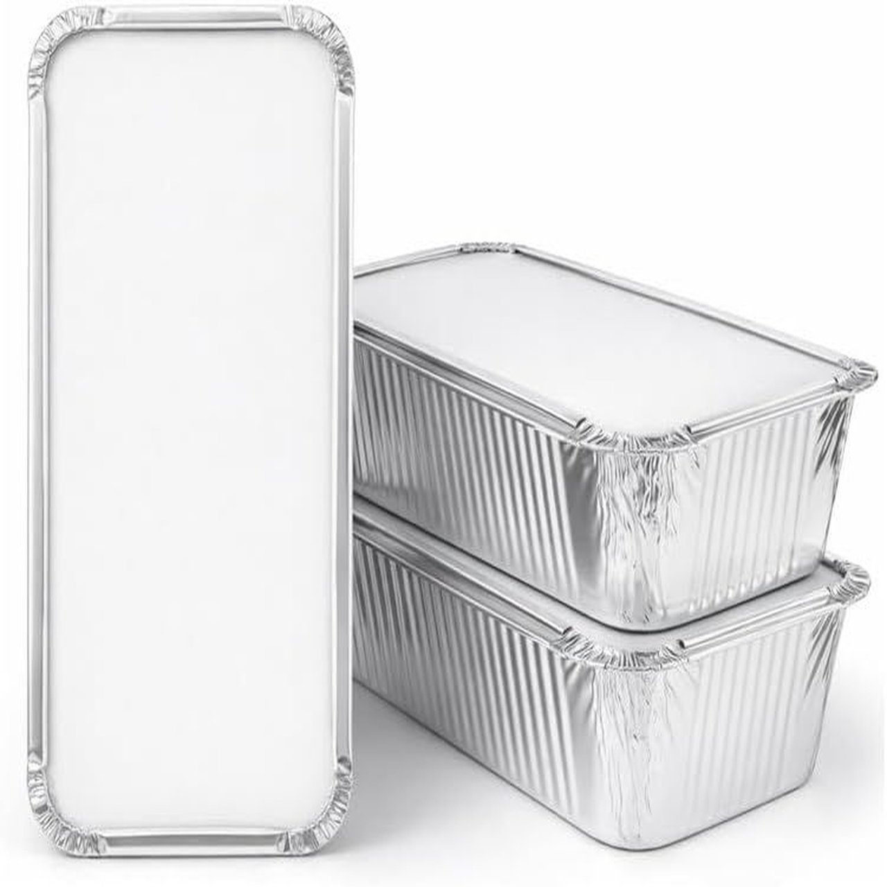 Aluminium Foil Food Containers with Lids